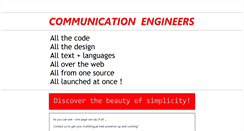 Desktop Screenshot of comm-eng.net